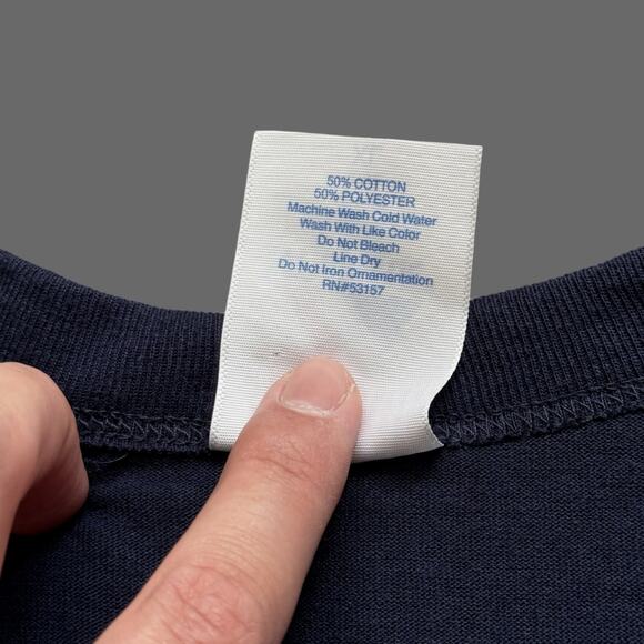 Majestic SD Padres VTG 90s/2000s Navy Blue SS Henley Size XL EUC MLB - Picture 6 of 7